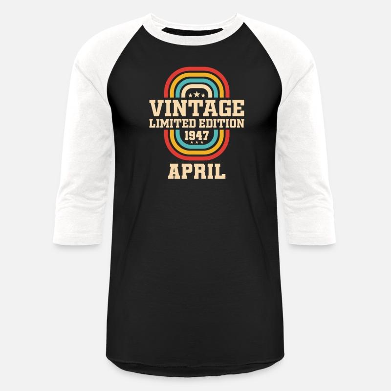 76th birthday April vintage 1947 vintage