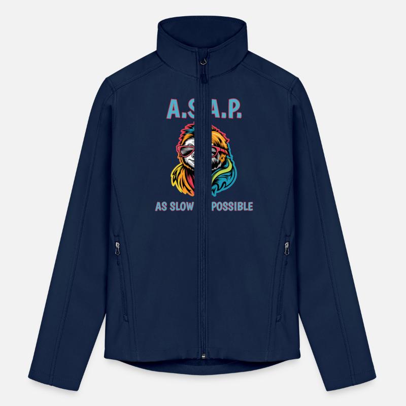 ASAP As Slow As Possible Cool Sloth Fun Quote