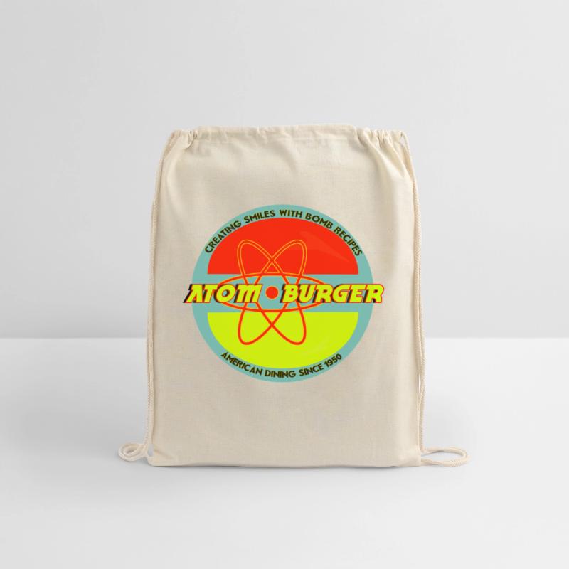 Atom Burger Retro Style