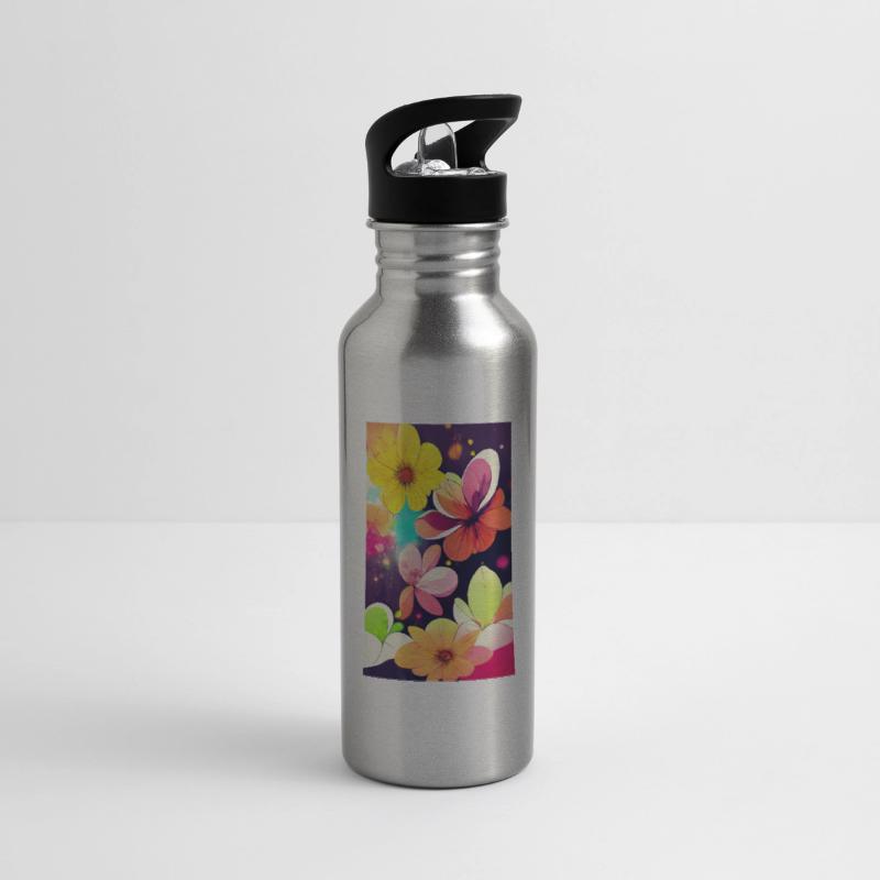 Colorful multicolored bright picture. Painted