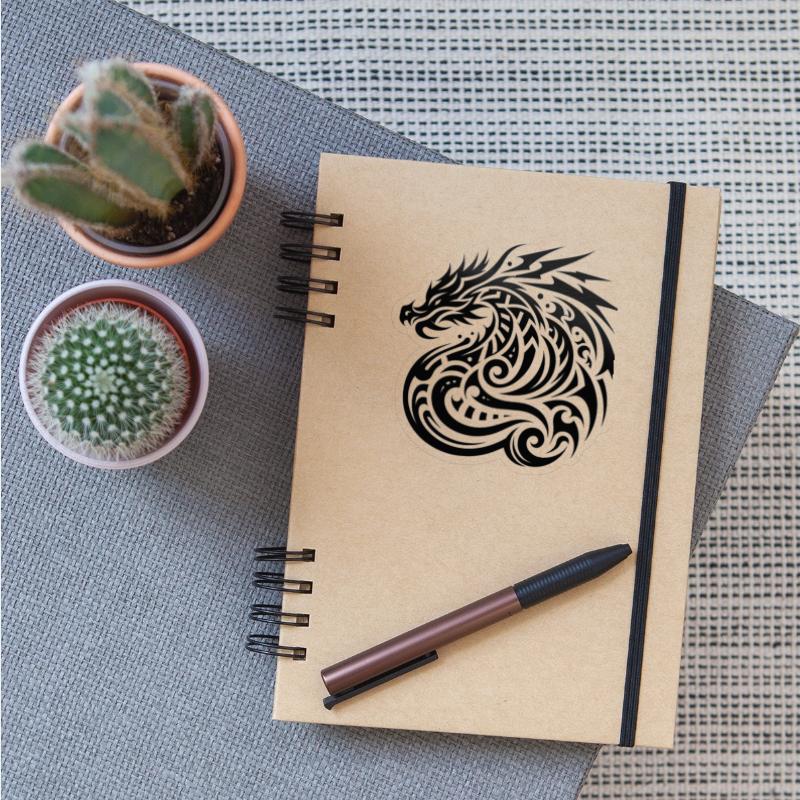 Dragon Tribal Tattoo Unique Artwork Design
