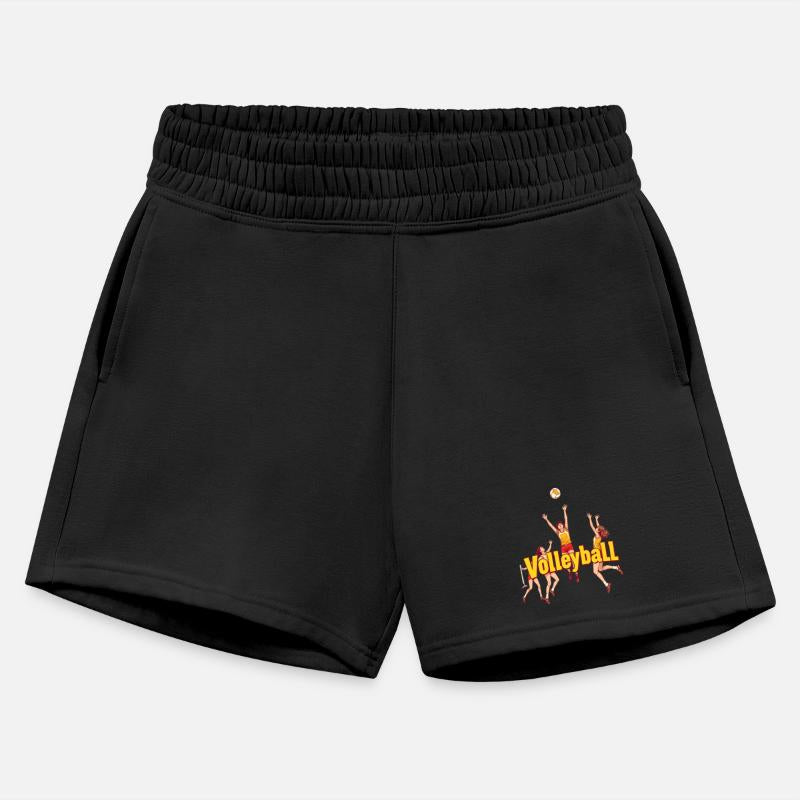 Dynamic Volleyball Team Illustration