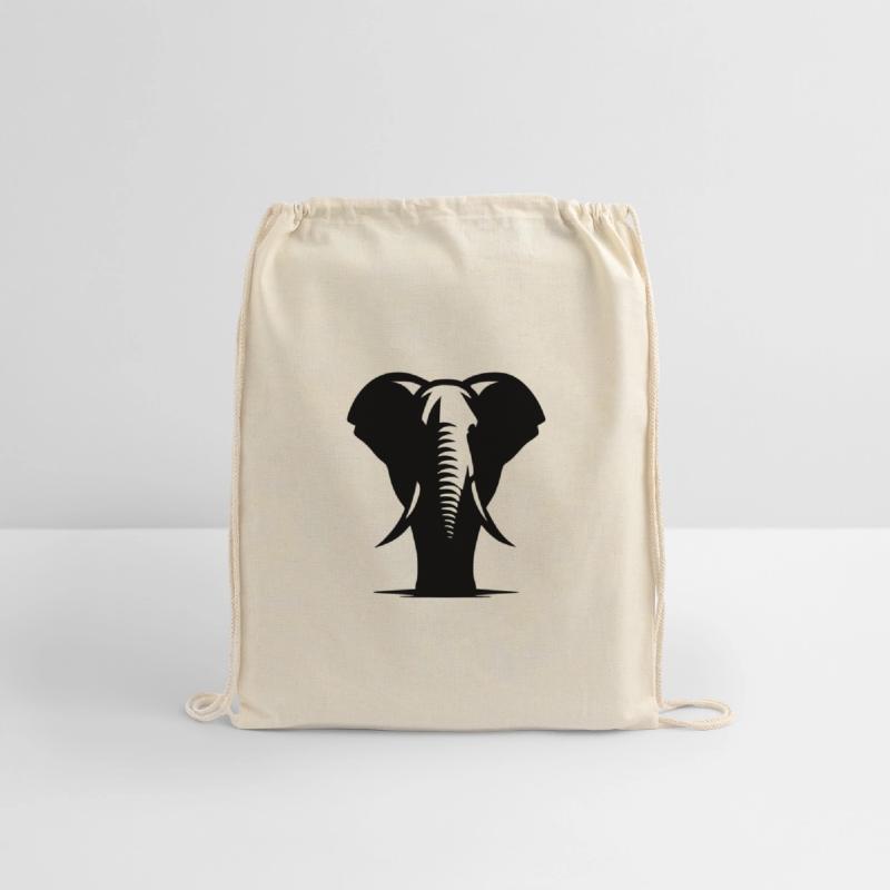 Elephant Portrait - Safari Trunked Animal