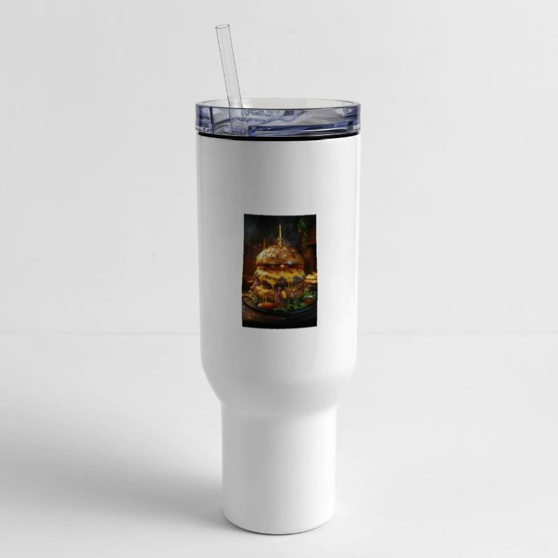 Epic Bacon Cheese Burger Stack