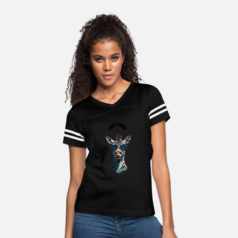 Fancy Zebra Unisex Jersey Short Sleeve Tee