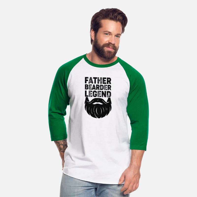 Father Bearder Legend Funny Beard Dad Gift