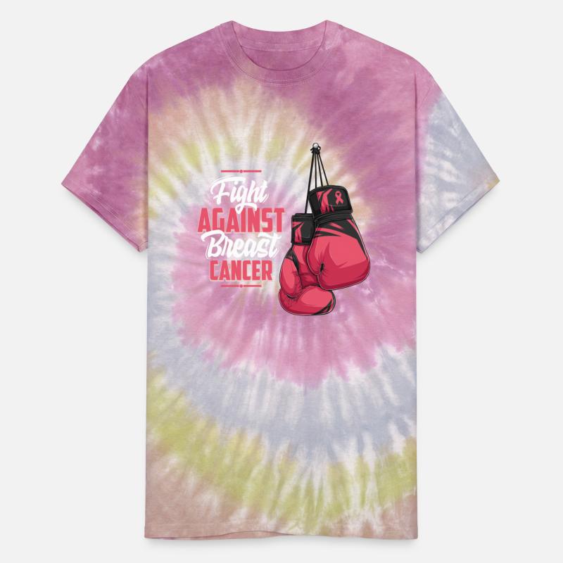 Fight Against Breast Cancer Boxer Women Fighter