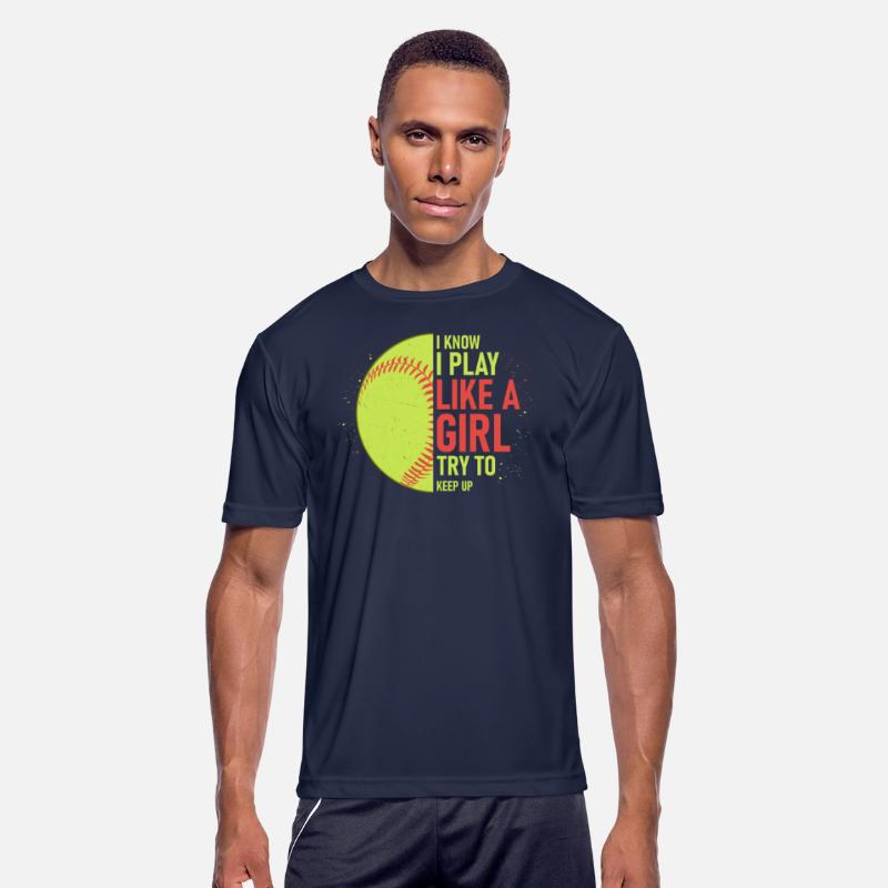 I Know I Play Like A Girl Try To Keep Up Softball