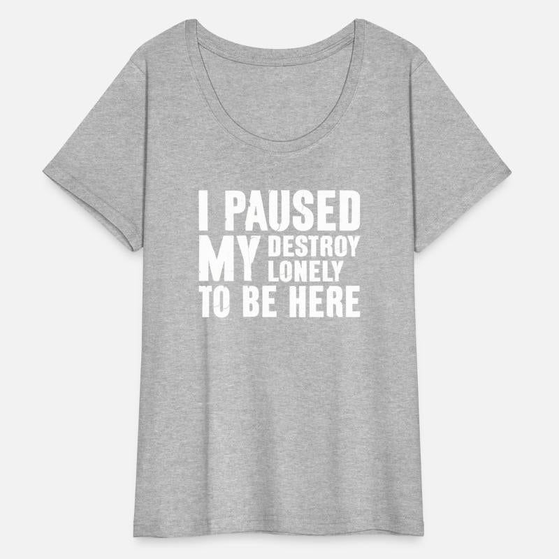 I Paused My Destroy Lonely To Be Here Saying