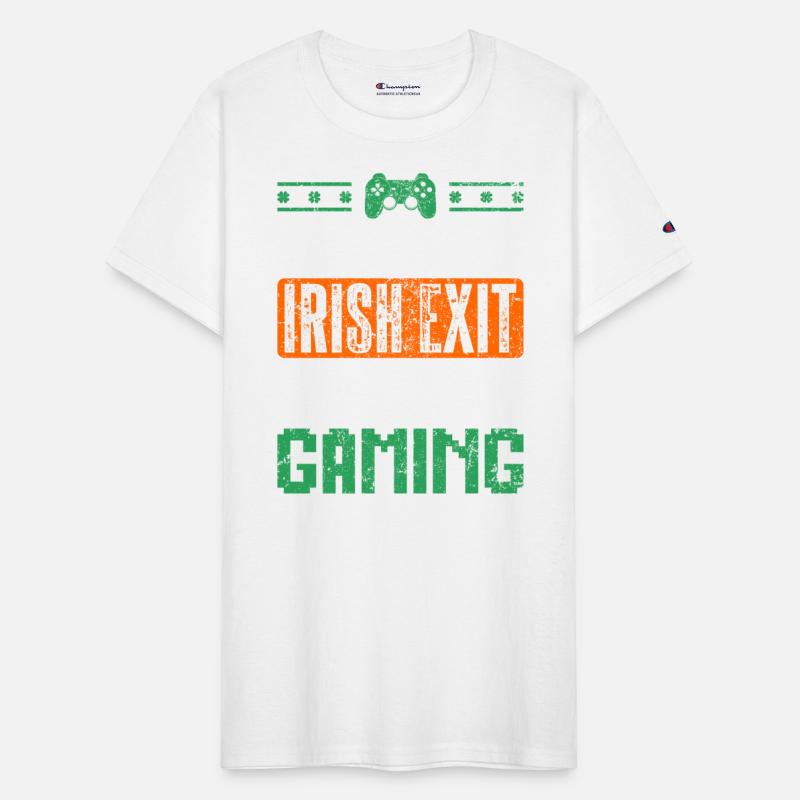 Irish Exit Saint Patrick's Day Gaming Gift Gamer