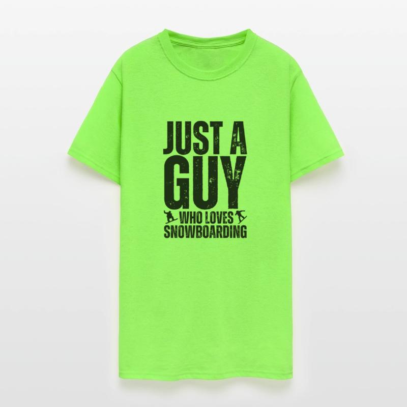 Just A Guy Who Loves Snowboarding