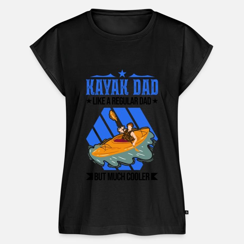 Kayak Father Kayaker Paddling Canoe