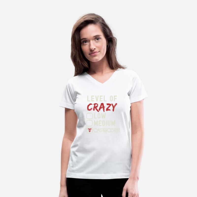 Level Of Crazy Capricorn Funny Star Sign