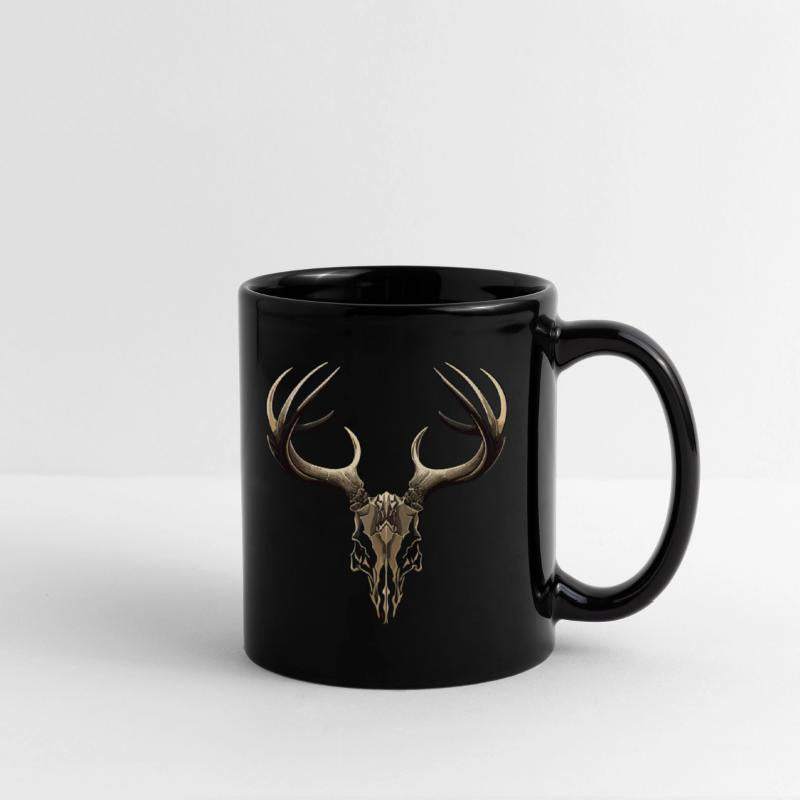 Metal Stag Skull