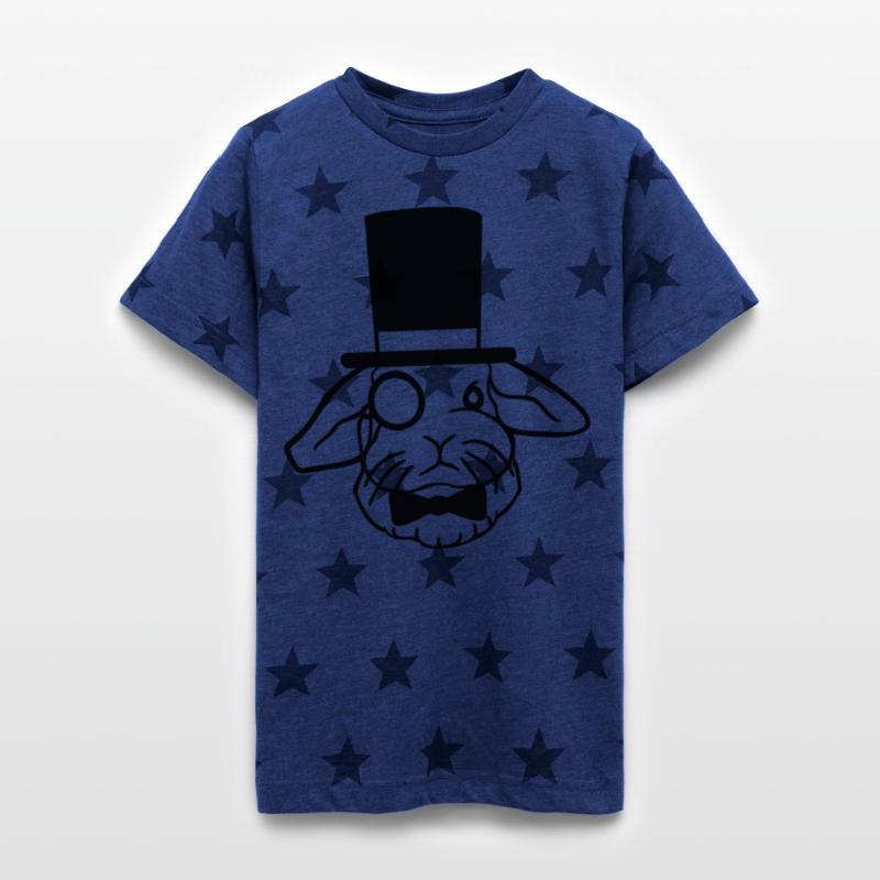 Mr. Rabbit Gentleman Top Hat Monocle Glasses rich