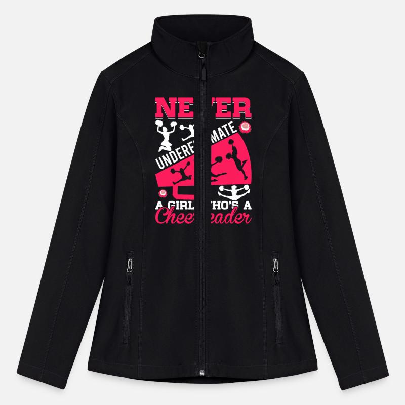 NEVER UNDERSTIMATE A GIRL WHO'S A CHEERLEADER