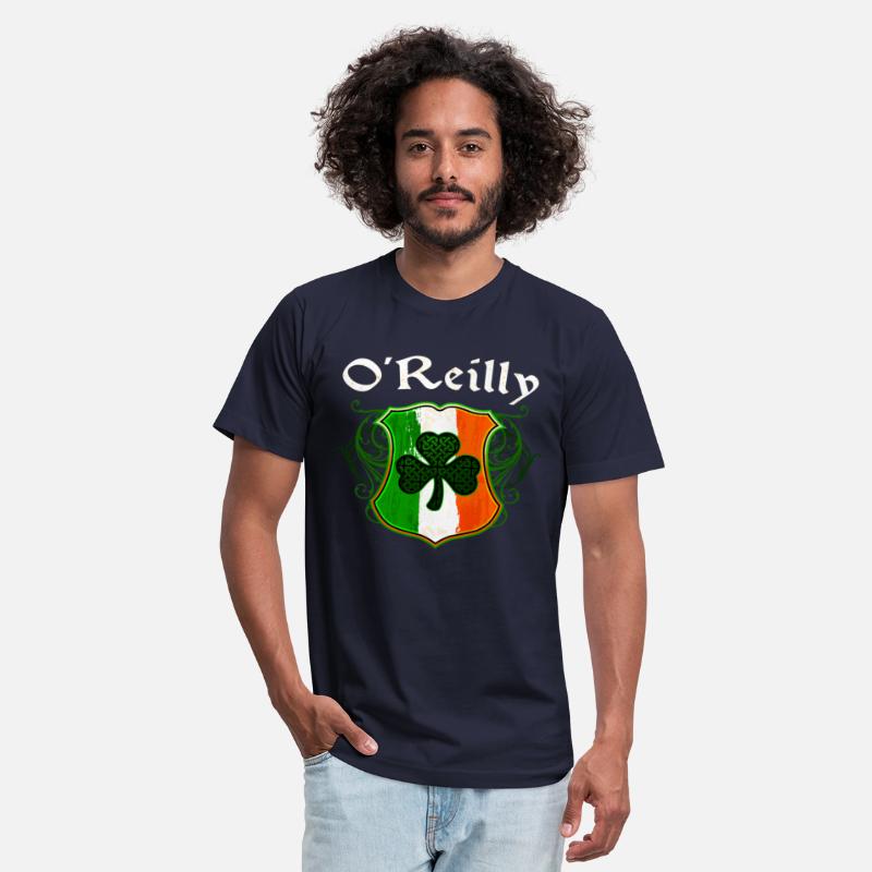 O'Reilly Irish Surname Ireland Flag Shamrock