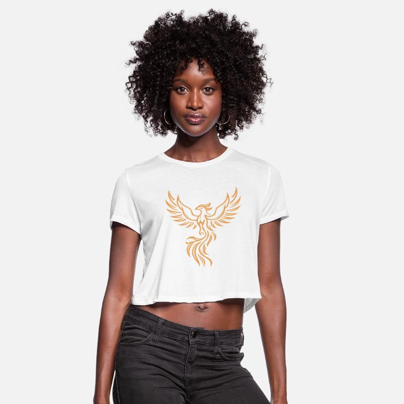 Phoenix Majestic Tribal Art Bird Fire Symbol