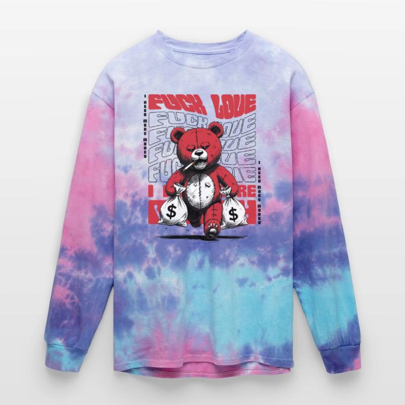 Rebellious Bear with Money Bags