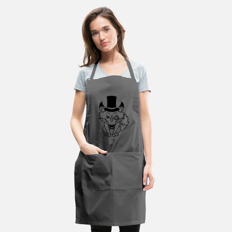 Red Fox Sir Mr. Top Hat Monocle Glasses Rich Man