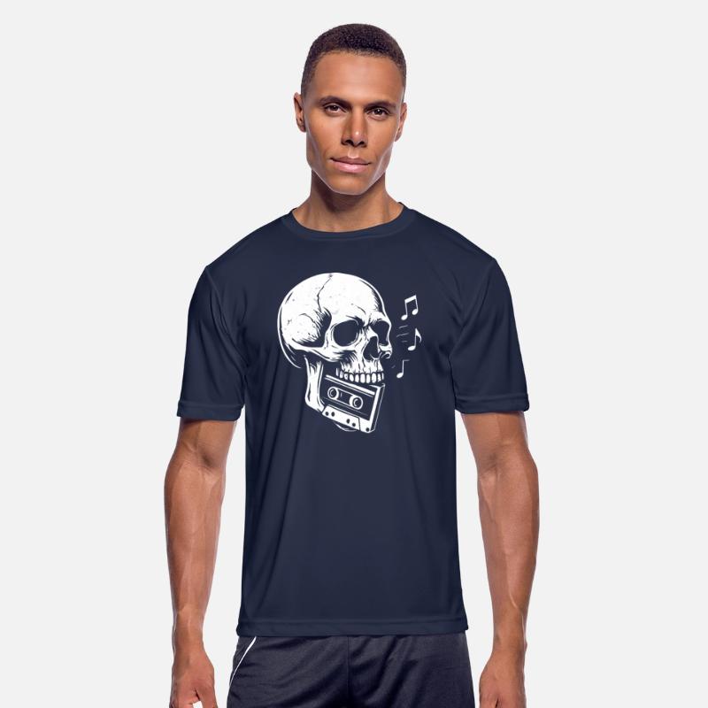 : Skull Cassette Punk Retro