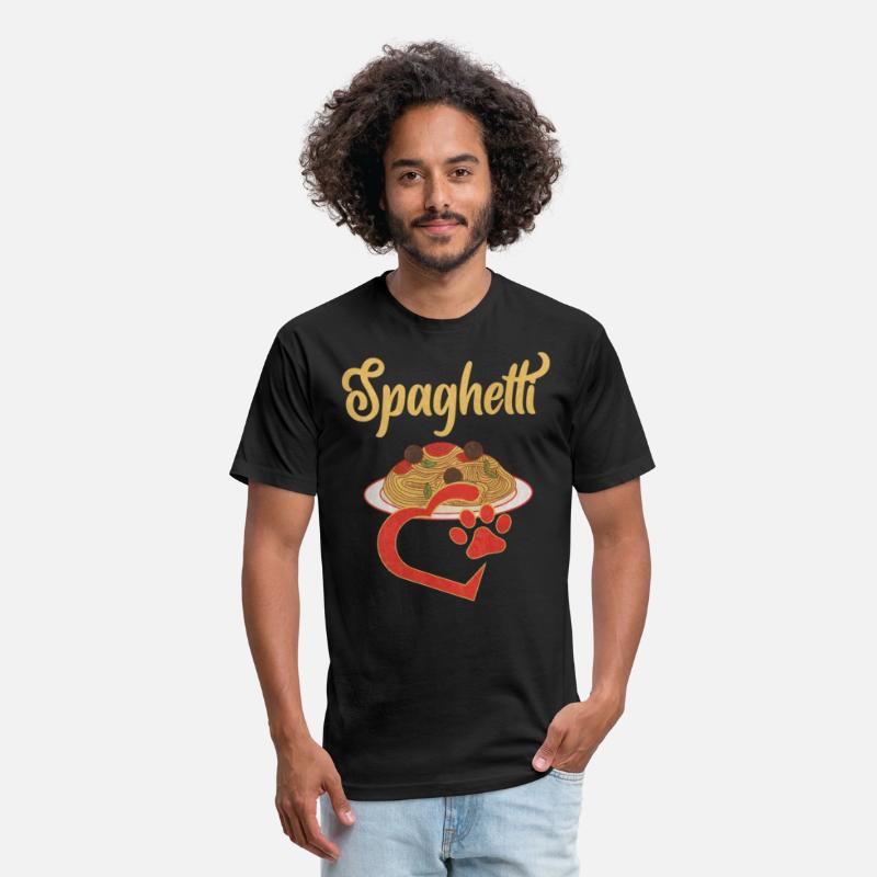 Spaghetti and cat lovers T-shirt