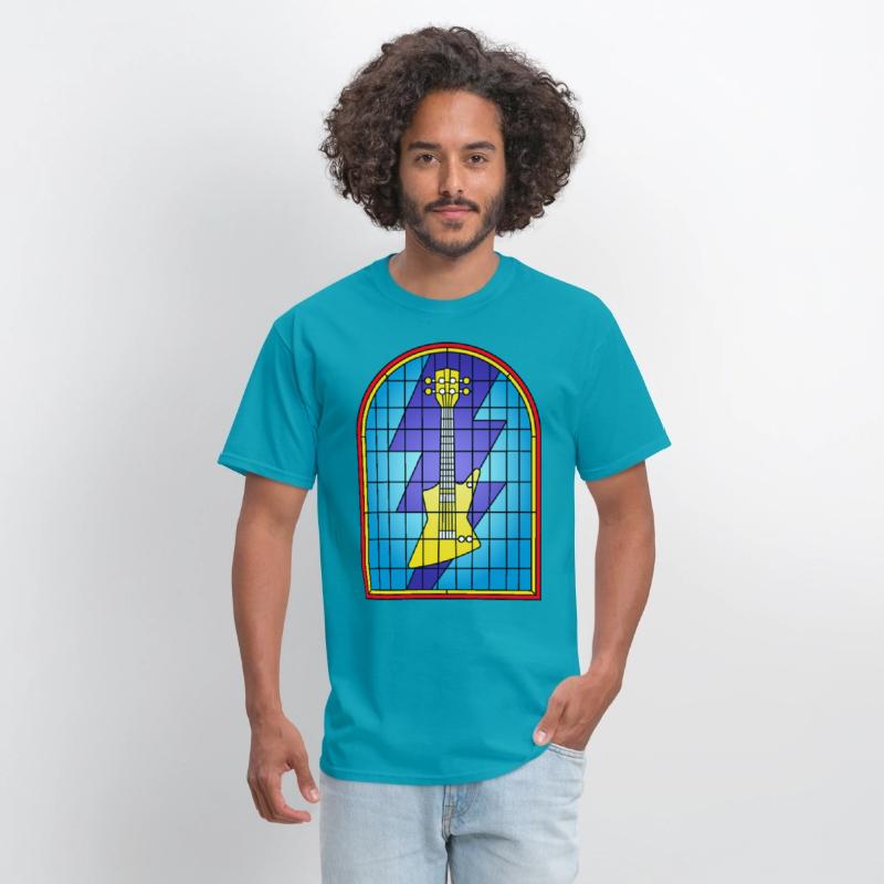 Stained Glass Art Electric Guitar