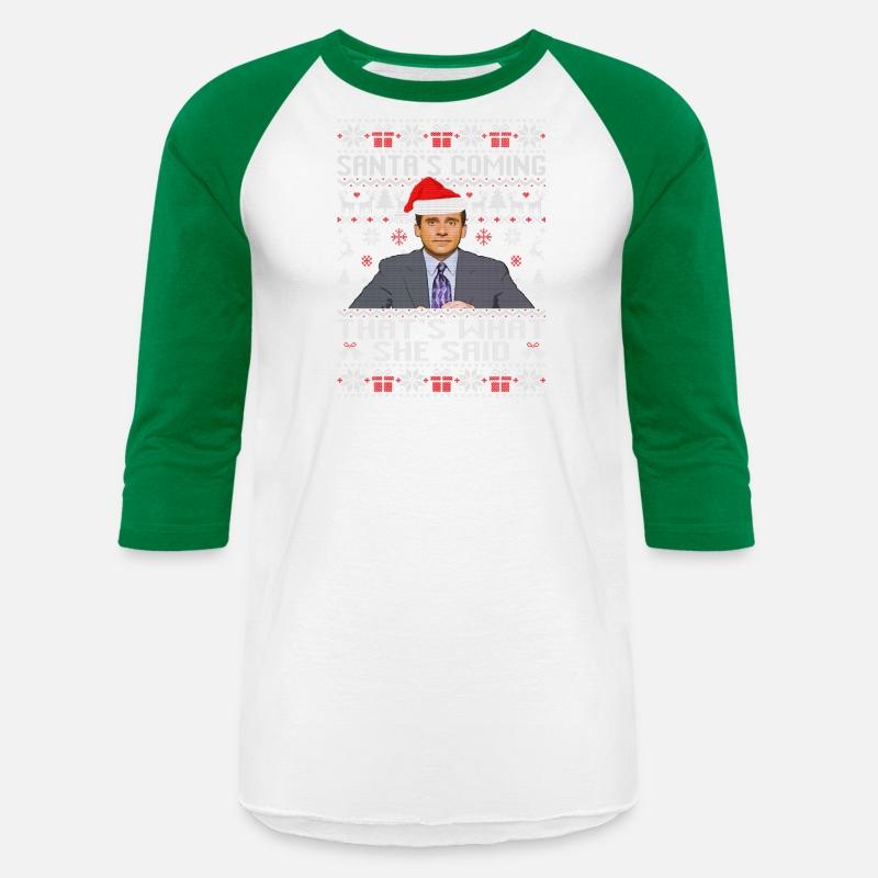 the office Santa's coming that's what she said