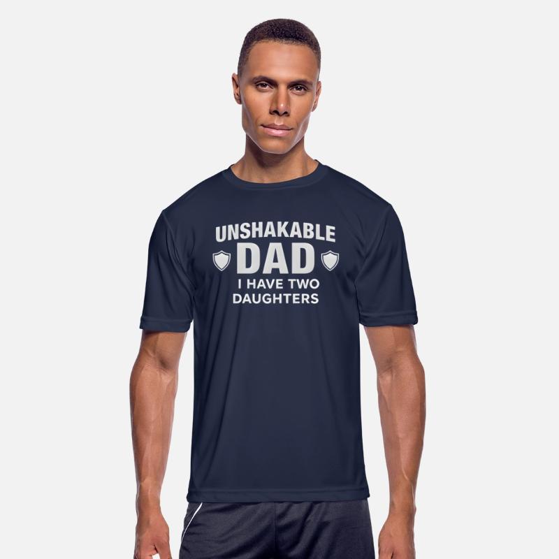 Unshakable Dad Shirt –Proud Father of Two Daughter