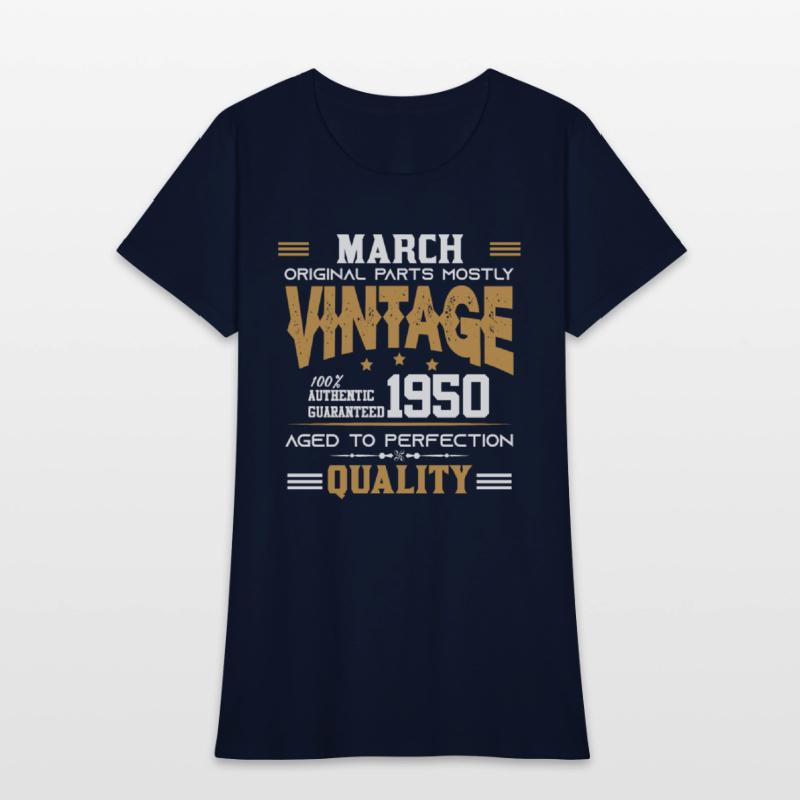 Vintage Aged To Perfection March 1950