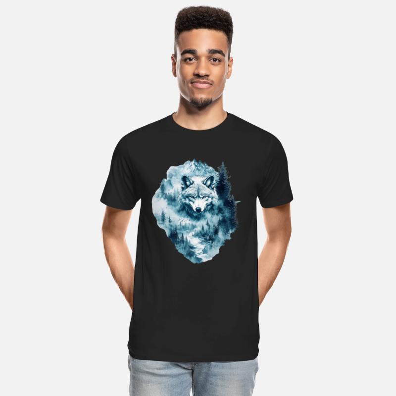 Wolf in Forest, Hiking Nature Lover