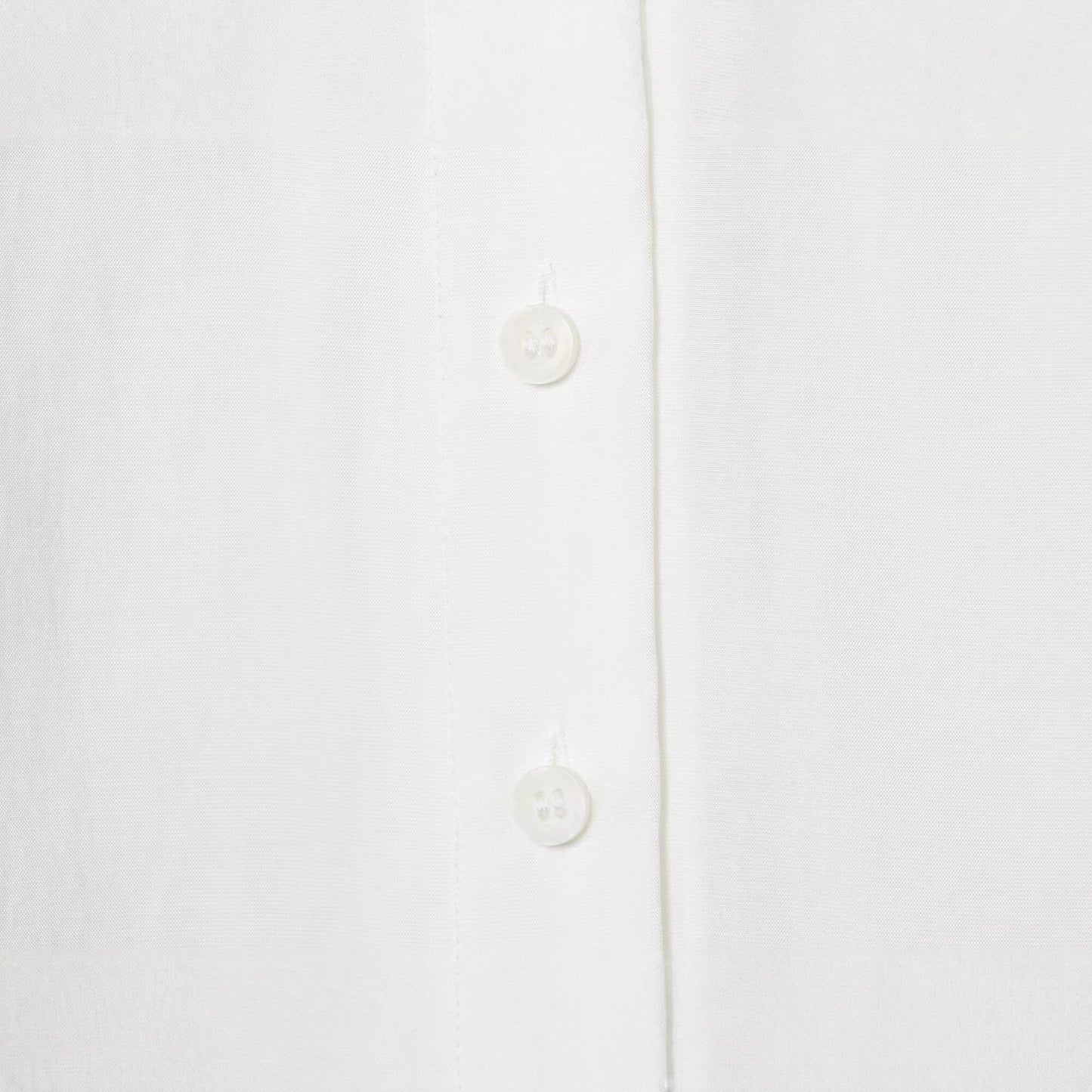 Flip collar navy collar white versatile shirt for women