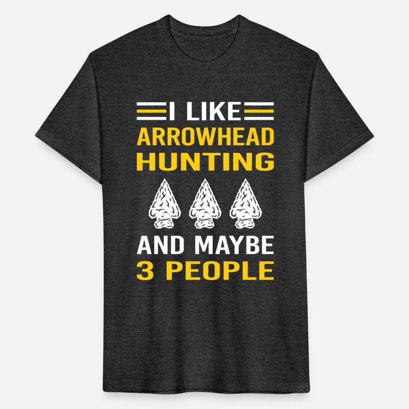3 People Arrowhead Hunter Hunting Arrowheads