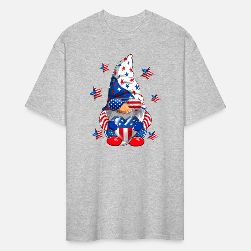 4th Of July Patriotic Gnome Funny American Flag