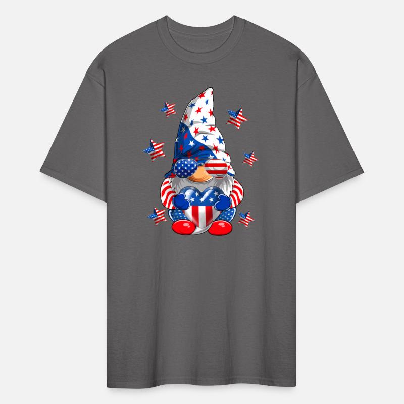 4th Of July Patriotic Gnome Funny American Flag