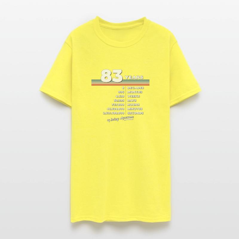 83rd Birthday Vintage 83 Years Old Retro 996