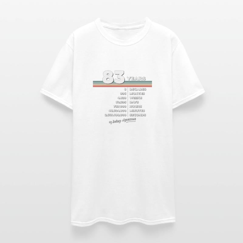 83rd Birthday Vintage 83 Years Old Retro 996