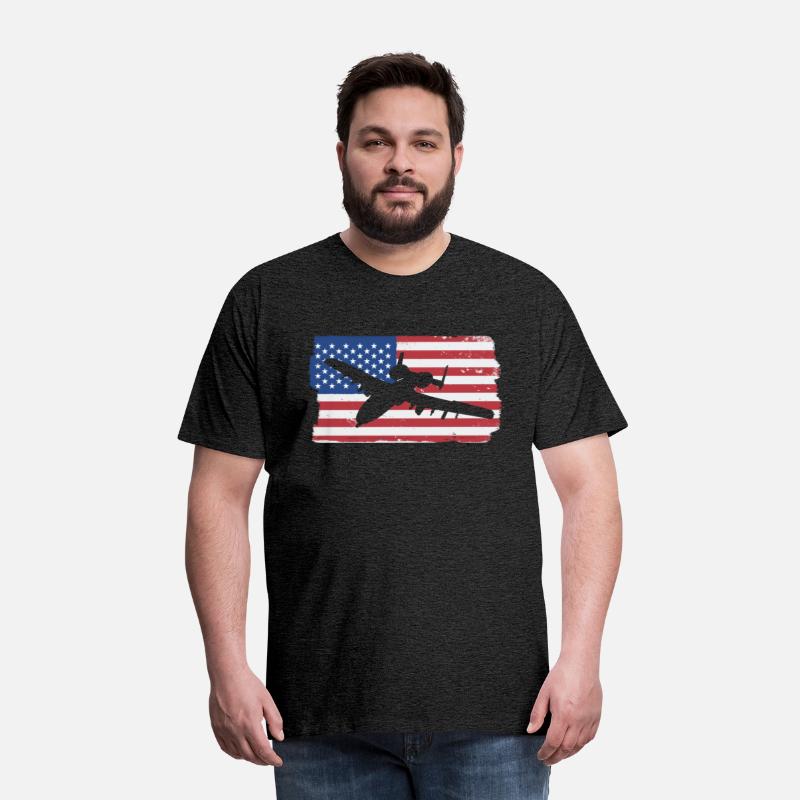 A-10 Warthog Airplane American Flag A10 Warthog