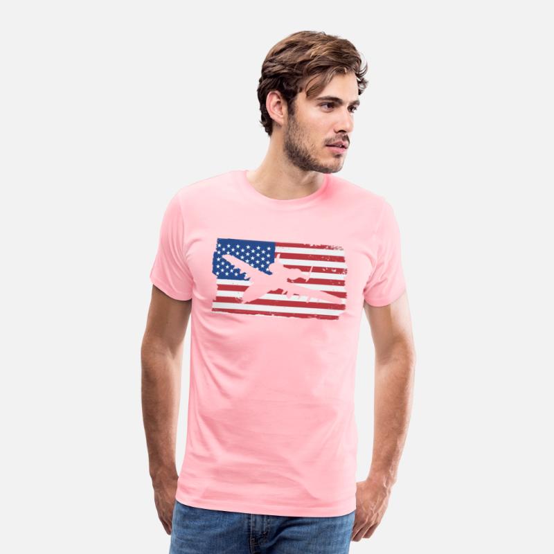 A-10 Warthog Airplane American Flag A10 Warthog