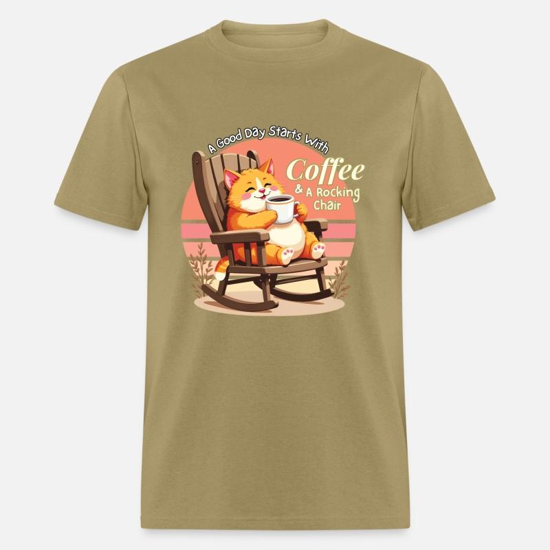 A Good Day Starts With Coffee - T-shirt Design