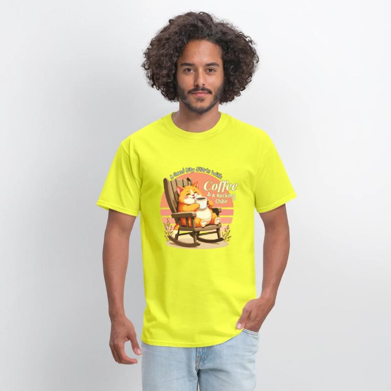 A Good Day Starts With Coffee - T-shirt Design