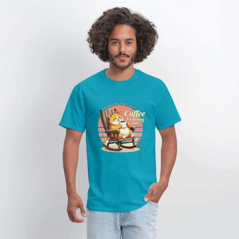 A Good Day Starts With Coffee - T-shirt Design