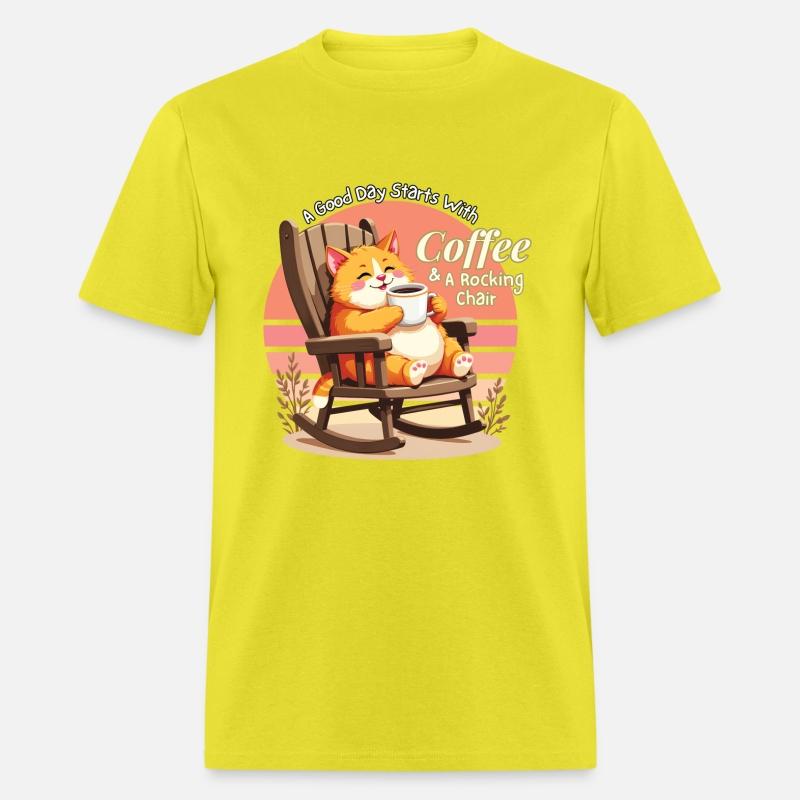 A Good Day Starts With Coffee - T-shirt Design