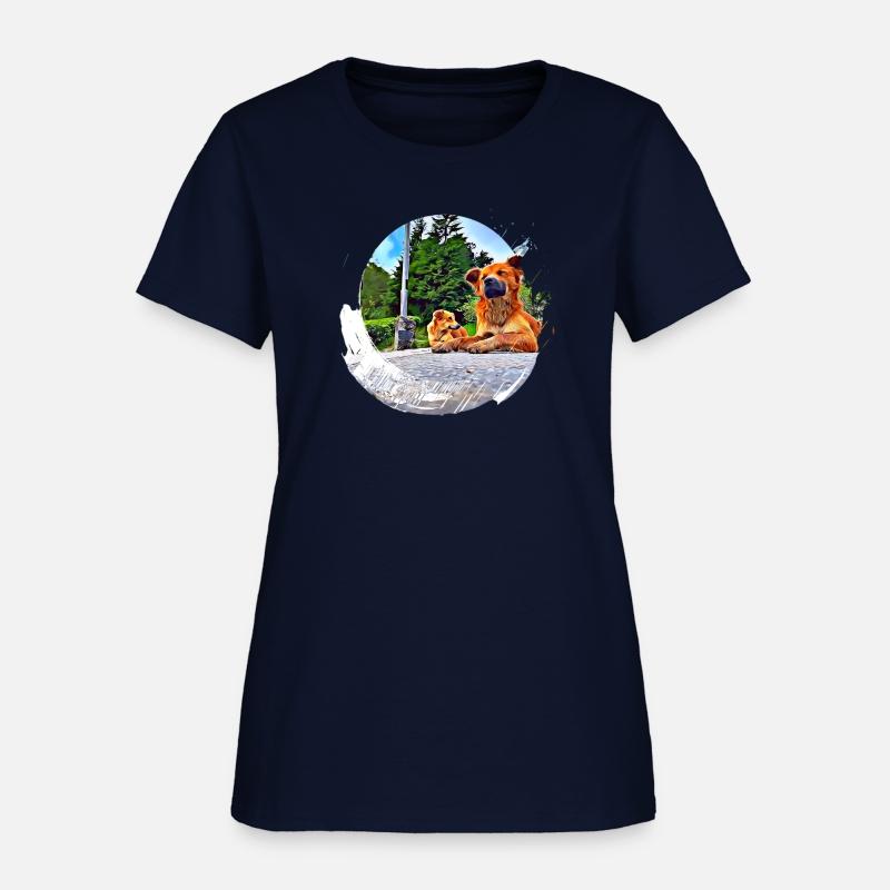 A park of street dogs