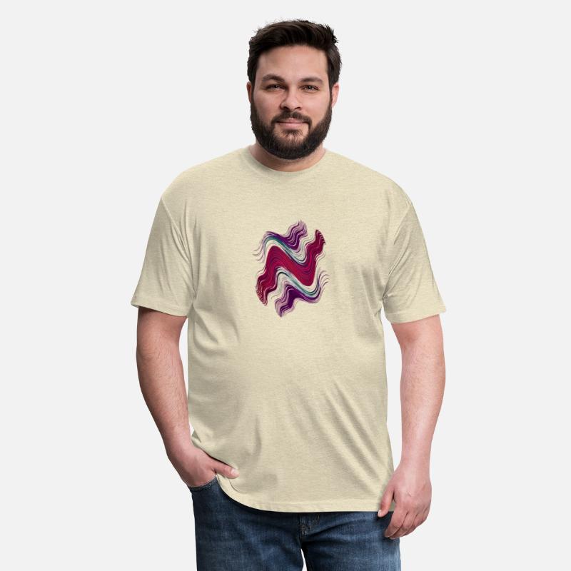 Abstract Vibrant Wave Art