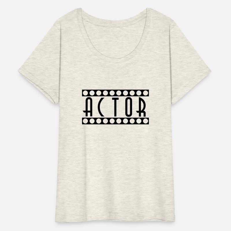 Actor with Showbiz Film Tape Border