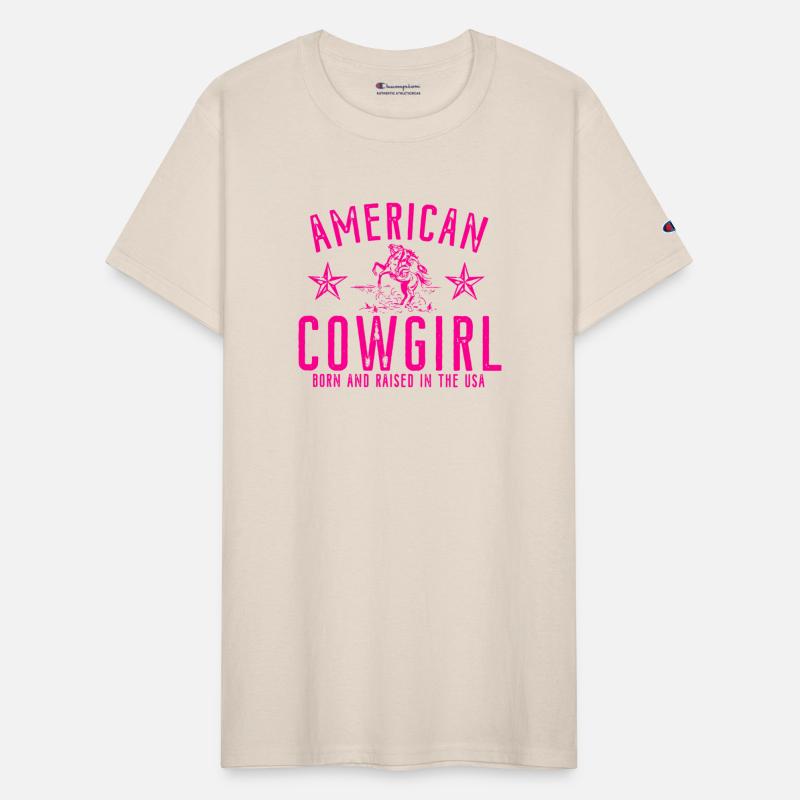 American Cowgirl Born & Raised In The USA