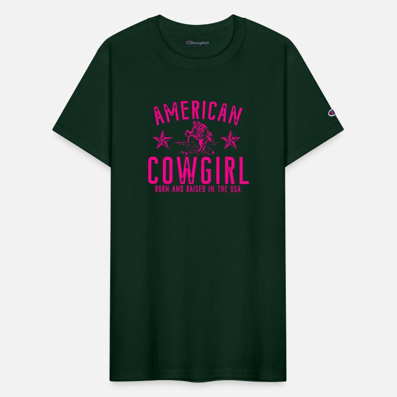 American Cowgirl Born & Raised In The USA