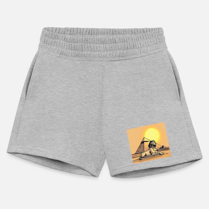 Ancient Egyptian Sphinx and Pyramids Scene