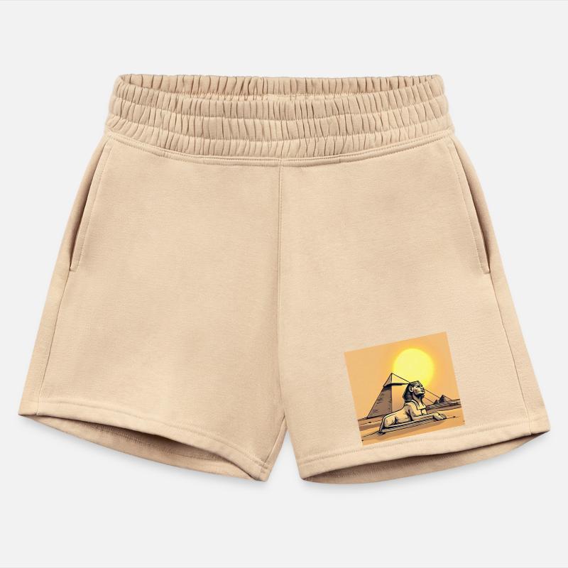 Ancient Egyptian Sphinx and Pyramids Scene